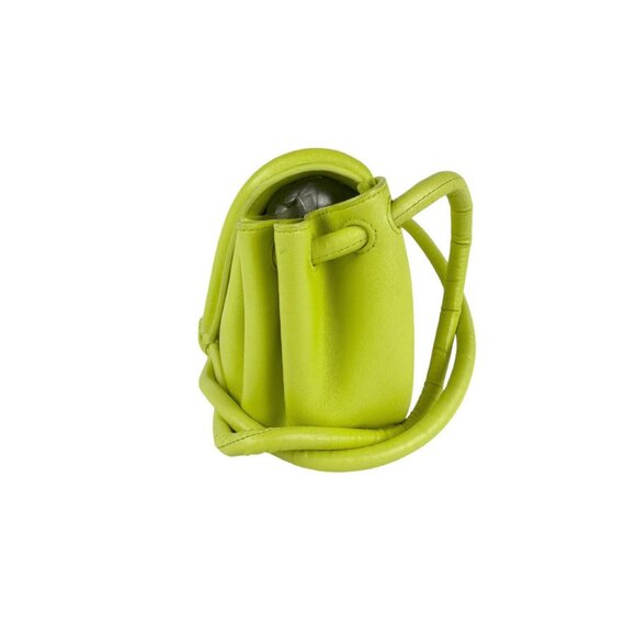 BOTTEGA VENETA Yellow Leather Shoulder Bag - Picture 2 of 5